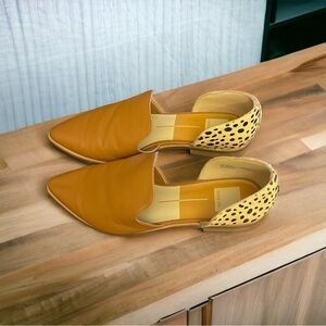 Dolce Vita faux leather and cheetah